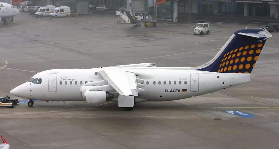 D-ACFA, Lufthansa Regional, BAe 146