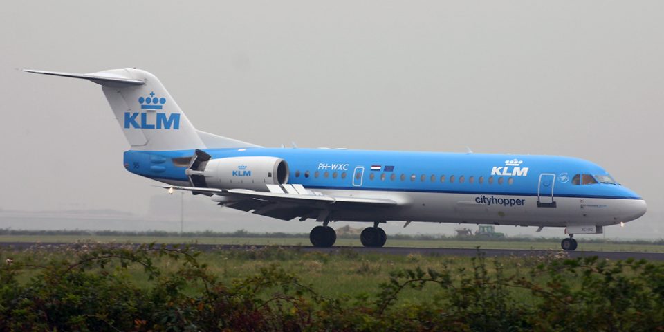 PH-WXC, KLM cityhopper, Fokker 70