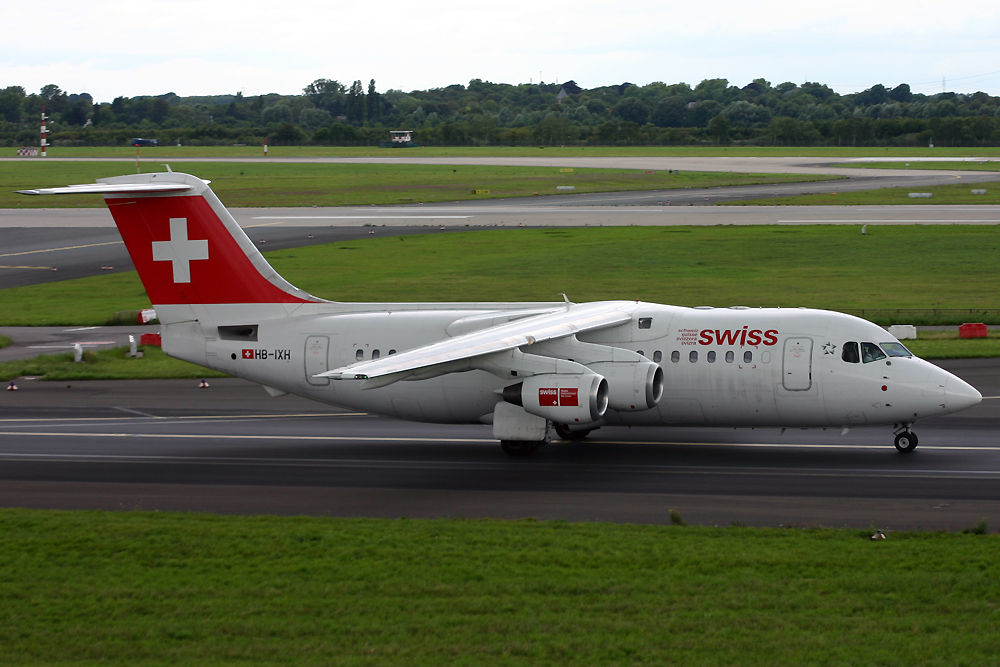 HB-IXH, Swiss, Avro RJ-85