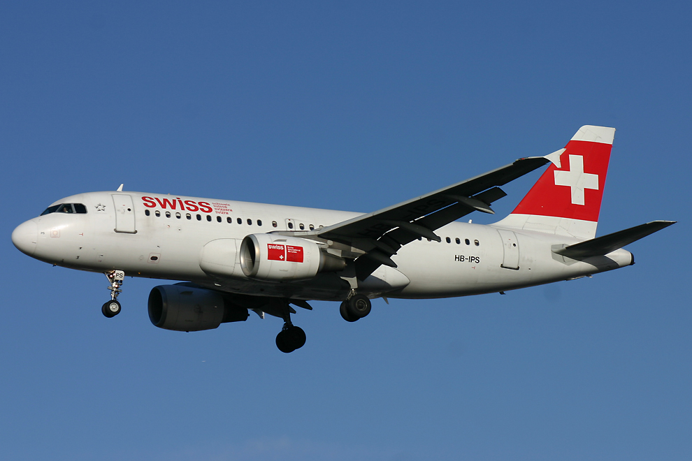 HB-IPS, Swiss, A319
