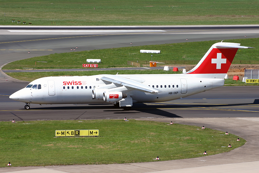 HB-IXP, Swiss, Avro RJ-85