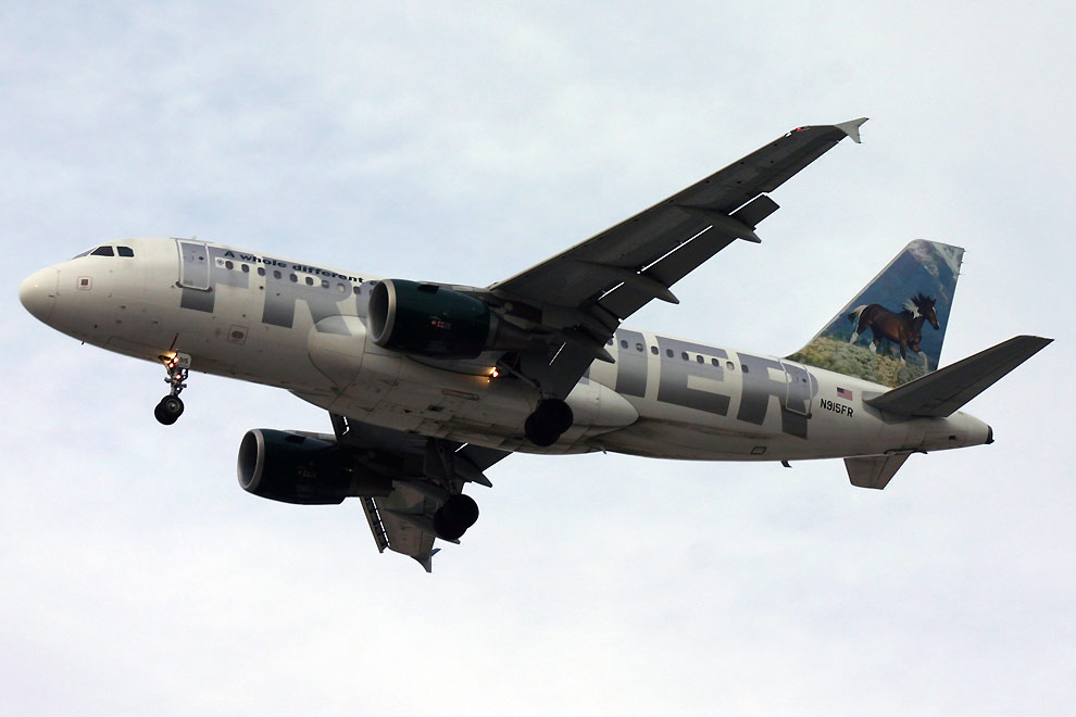 N915FR, Frontier, A319