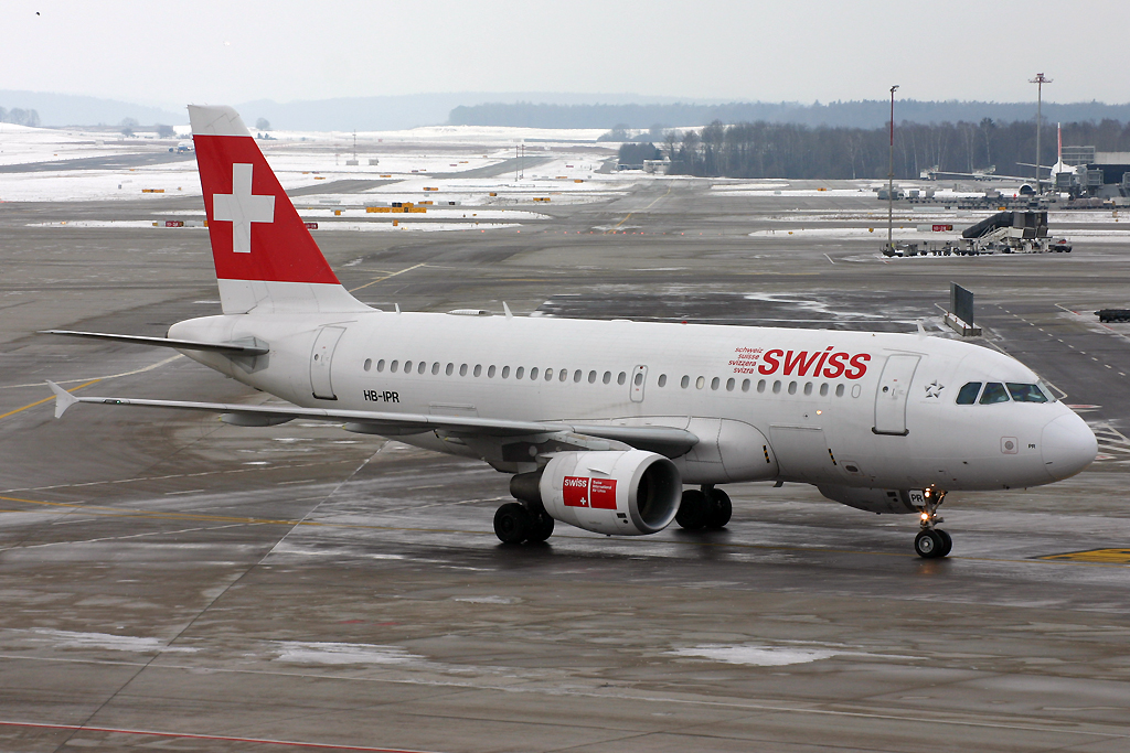 HB-IPR, Swiss, A319
