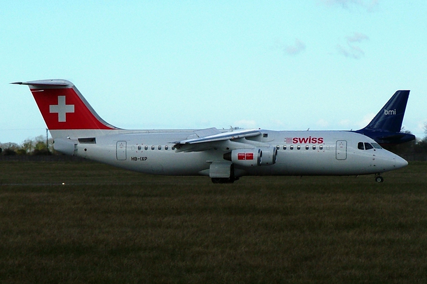 HB-IXP, Swiss, Avro RJ-85