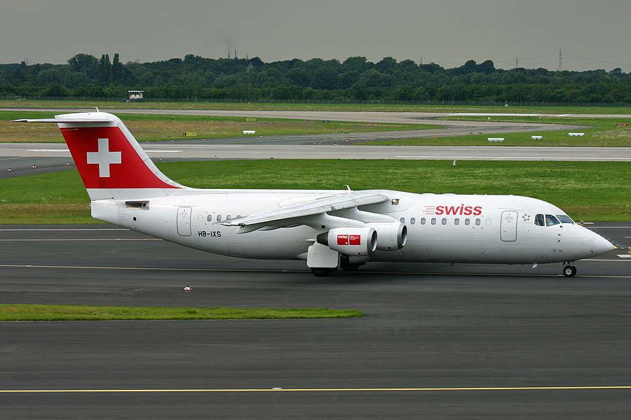 HB-IXS, Swiss, Avro RJ-100
