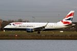 G-LCYE, British Airways, Embraer 175